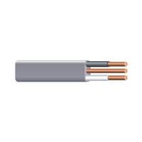 Romex 12/2 UF-WG Building Wire, Solid Copper, PVC Insulation, 12 AWG, 2-Conductor, 50 ft Roll
