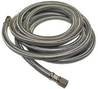 Plumb Pak PP25529 Icemaker Connector, 1/4 in Compression, Stainless Steel