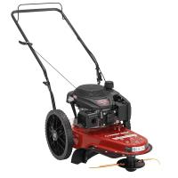 Troy-Bilt TB22TM Series 25A-26C2A66 Trimmer Mower, 163 cc Engine Displacement, 22 in W Cutting, Recoil Start