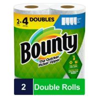 Bounty Select-A-Size Paper Towels, White, (82 Sheets Per Roll) (2-Double Rolls)