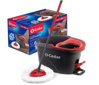 O-Cedar EasyWring 148473 Microfiber Spin Mop & Bucket System