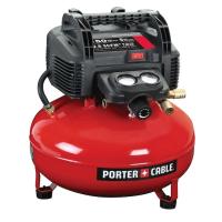 Porter-Cable PXCM2002 Portable Electric Pancake Air Compressor, 6-Gal, 150 PSI