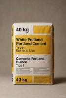 General Use Type I White Portland Cement, 88.18 lb Bag (Brand Varies)