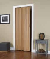 LTL Home Products VS3280KL Via Accordion Folding Door, Oak Vinyl, 24 in to 36 in x 80 in