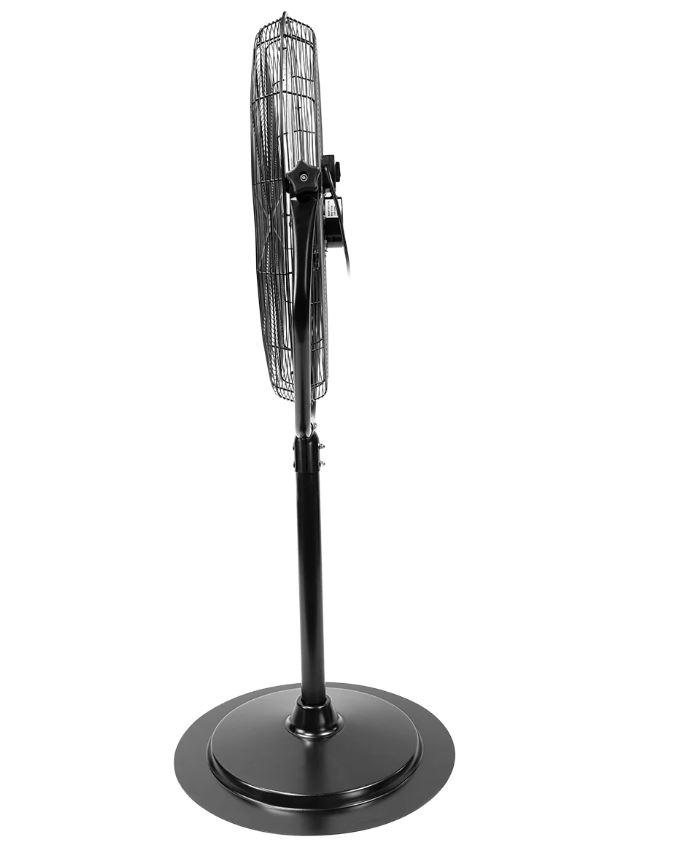 MaxxAir HVPF 30 YOKE High-Velocity Pedestal Fan, 120 V, 1.65 A, 360 deg ...