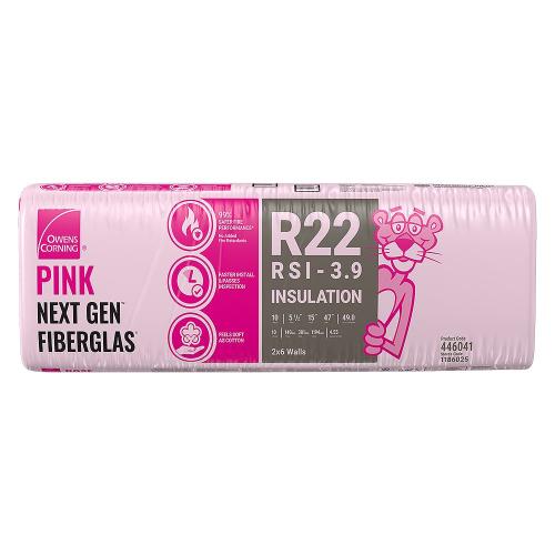 R-22 Owens Corning Pink Insulation