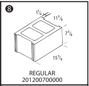 Amcon 12" Regular (1/2" Splitters)