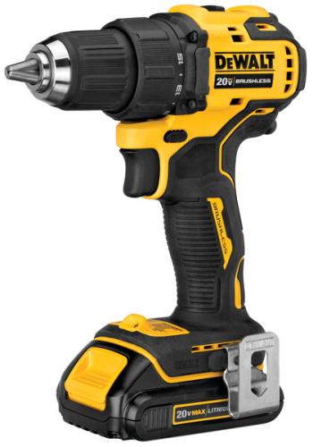 DEWALT 20V MAX ATOMIC Compact 1/2" Drill/Driver with 2 Batteries and Bag