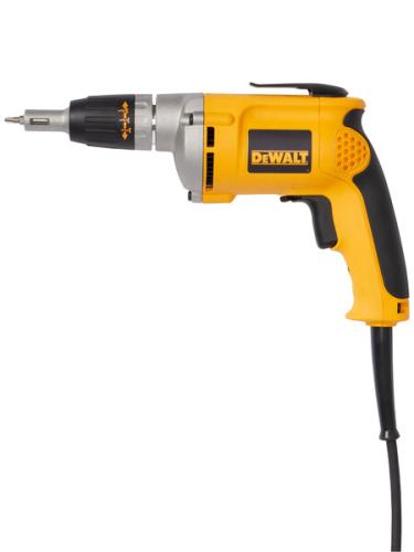 DEWALT DW272 Corded Drywall Screwgun — 6.3A, 0–4,000 RPM, 81 in-lbs for Steel Studs and Heavy-Gauge Work
