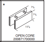 Amcon 8" Standard Double Ends
