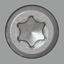 9x1-7/8 Fascia Screw BURGANDY 100PCS per Box, Fascia System 305SS - Starborn