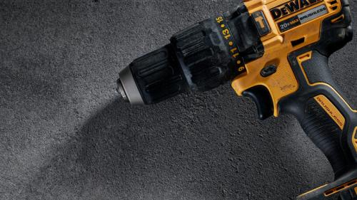 DEWALT DCD778C2 20V MAX Brushless Compact 1/2" Hammer Drill/Driver Kit — 340 UWO, 29,750 BPM, 2 Batteries + Bag
