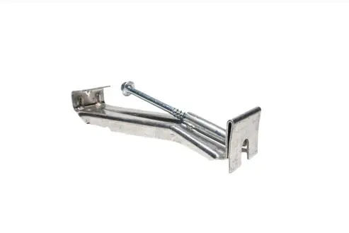 6" Aluminum Long Gutter Brackets (Long Clips) – 250 Pack – Sold by the Box