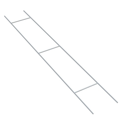 BL10 4' Ladders Mill Galvanized (use 2' ladder) 10' pc - 25 pcs/ bundle -1.45 lbs/pc