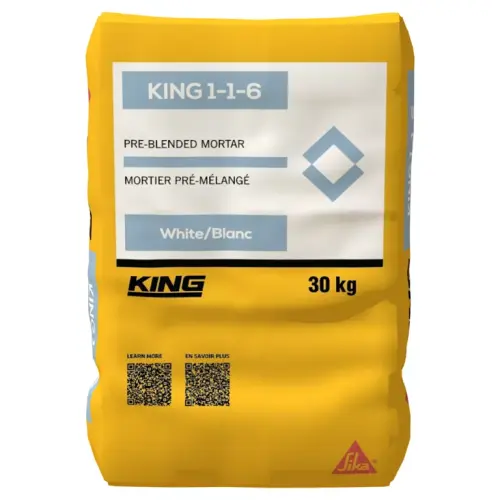 KING 1-1-6 White Type N