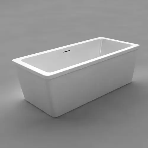 Acri-Tec Freestanding Tubs  Acrylic Finish Daphne  67x33-1/2x22-7/8" Comes with  Chrome Waste and Overflow  Clicker Drain