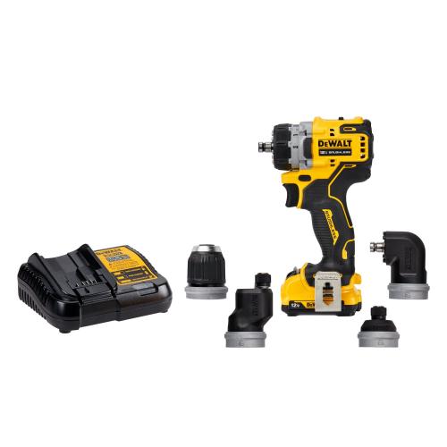 DEWALT 12V MAX XTREME 5-in-1 Drill/Driver with 1 Battery (2Ah) and Bag