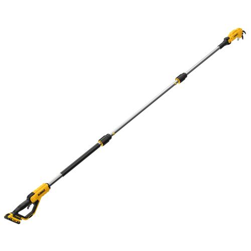 DEWALT DCPPR320D1 20V MAX Cordless Pole Pruner Kit — 9 ft Reach, 1-1/2" Cut Capacity, Battery & Charger Included