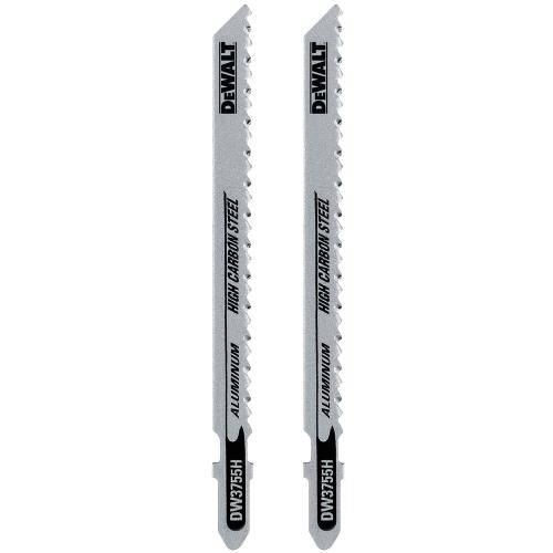 DEWALT 4" 6 Tpi T-Shank Aluminum Cutting Jig Saw Blade - 2 Pack