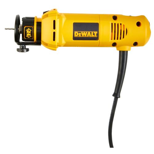 DEWALT DW660 Heavy-Duty Cut-Out Tool — 5.0A, 30,000 RPM, Tool-Free Bit Change, 1/8" & 1/4" Collets
