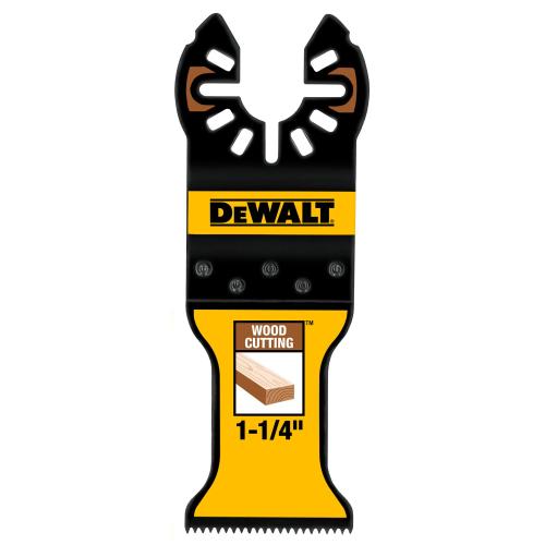 DEWALT 1-1/4 in Oscillating Fast Wood Cutting (1 Pack). High Performance Cutting Tool Designed for Durability, Precision Cutting, and Extended Blade Life