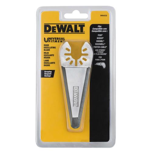 DWA4232 DEWALT Oscillating Tool Blade, Triangular, Rigid Scraper