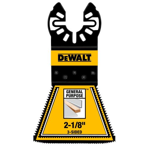 DWA4283B25 DEWALT General Purpose 2 1/8" 3-Sided Oscillating Blade - 25 Pack