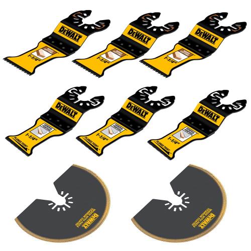 DWA428SET DEWALT Osc General Purpose Assortment 8PC