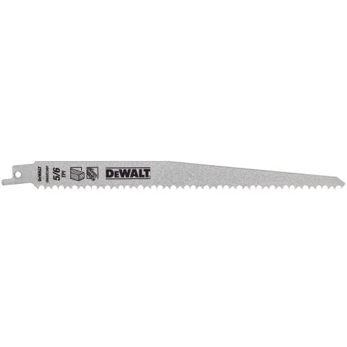 DWAR596P5 DEWALT 9" 6TPI Pruning Bi-Metal Reciprocating Saw Blades
