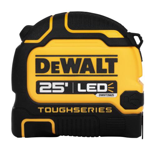 DEWALT 25 FT Lighted Tape Measure