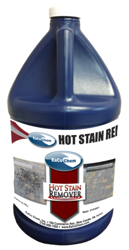 Eaco Chem Hot Stain Remover – Professional Food & Oil Stain Remover for Concrete & Masonry