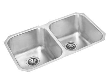 Novanni Elite 18-Gauge Stainless Steel Equal Double Bowl Undermount Kitchen Sink – 31" x 18" x 9"