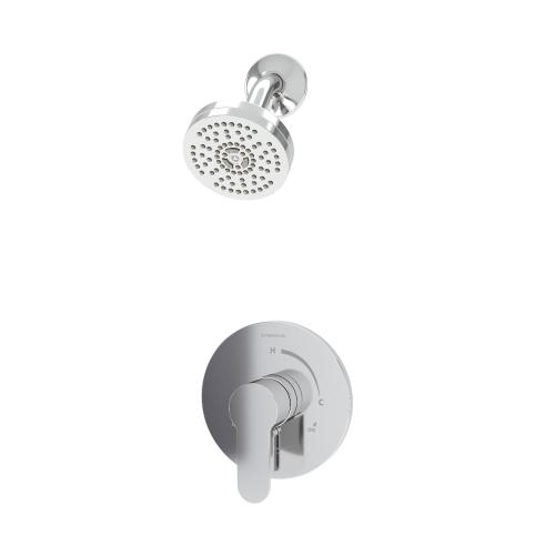 Identity Shower Trim with VersaFlex Integral Diverter/Volume Control