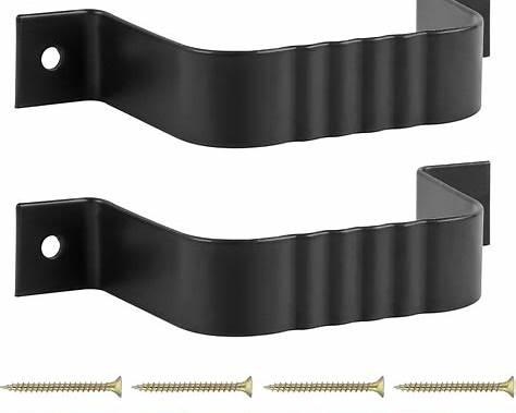 Black Pipe Straps – 100 Pack – Sold by the Box