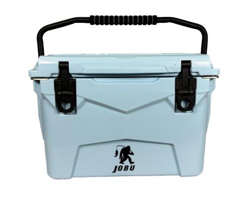 Jobu Cooler 20QT Rotomolded Rolling Outdoor Picnic Cooler (Sky Blue)