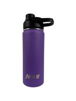 Jobu Outdoor Sasquatch Series Stainless Steel 18 oz Water Bottle with Screw-On Lid (Violet)