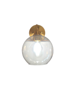 CK Lighting Alexas Clear 1LT Wall Light (Brushed Gold)