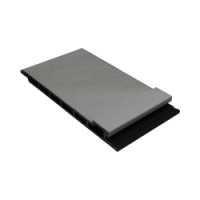  Nordic Grey 12' B&B WPC Wall Cladding, 10 SQFT per Piece, Sold by the Piece, Board & Batten, 78 Pieces per Pallet - Fiberwood