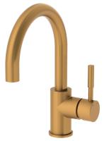 BBZ Dia Single Handle Bar Sink  Faucet Brushed Bronze  Single  Hole mount Ceramic cartridges  1/2" IPS inlet connections 1.5  gpm (5.7 L/min) standard