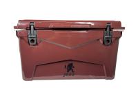 Jobu Cooler 45QT Rotomolded Rolling Outdoor Picnic Cooler (Merlot)
