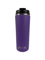 Jobu Stainless Steel 16 oz Coffee Tumbler with Spill-Proof Lid (Violet)
