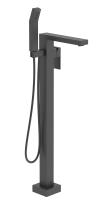 MB Duro Freestanding Tub Filler  Faucet Matte Black, Included  Valve & 2.0GPM Hand Shower -  FSTF367220MB - Symmons