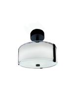 CK Lighting Codey Semi Flush Mount 3 CCT (Black)