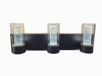 CK Lighting Kenzie Vanity 3LT LED 3CCT (Matte Black)