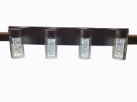 CK Lighting Kenzie Vanity 4LT LED 3CCT (Matte Black)