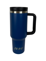 Jobu Outdoors Navy Blue 40oz Quencher with Straw and Handle