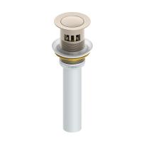 Push-Pop Drain, Brass