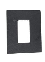 Black Quartz Outlet Box