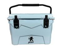 Jobu Cooler 20QT Rotomolded Rolling Outdoor Picnic Cooler (Sky Blue)