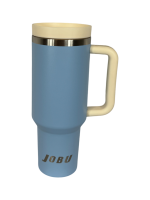 Jobu Outdoors Sky Blue 40oz Quencher with Straw and Handle